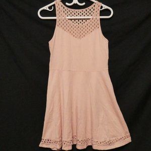 AEROPOSTALE dress with lace upper and skirt trim